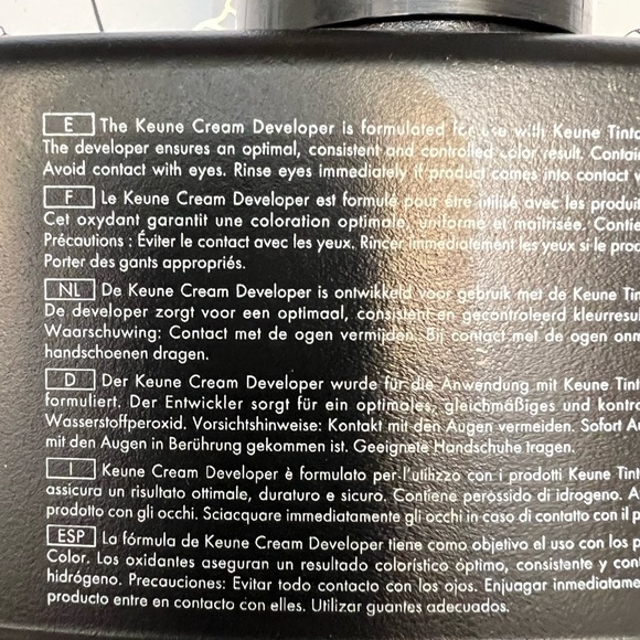 KEUNE Color Developer + Activator + Color - Picture 5 of 15